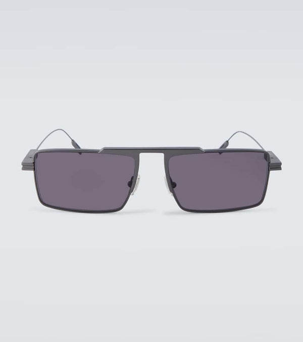 Zegna Rectangular sunglasses