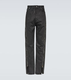 Rick Owens Bolan Banana high-rise bootcut jeans