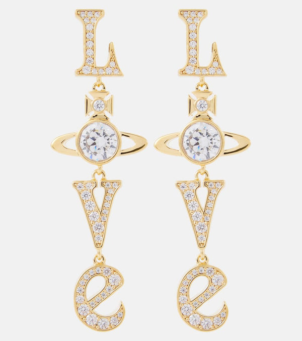 Vivienne Westwood Roderica crystal-embellished earrings