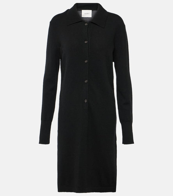 Lisa Yang Maisy cashmere shirt dress