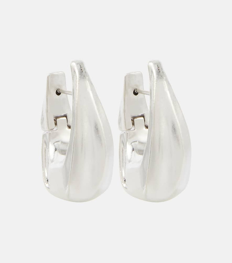 Khaite Olivia hoop earrings