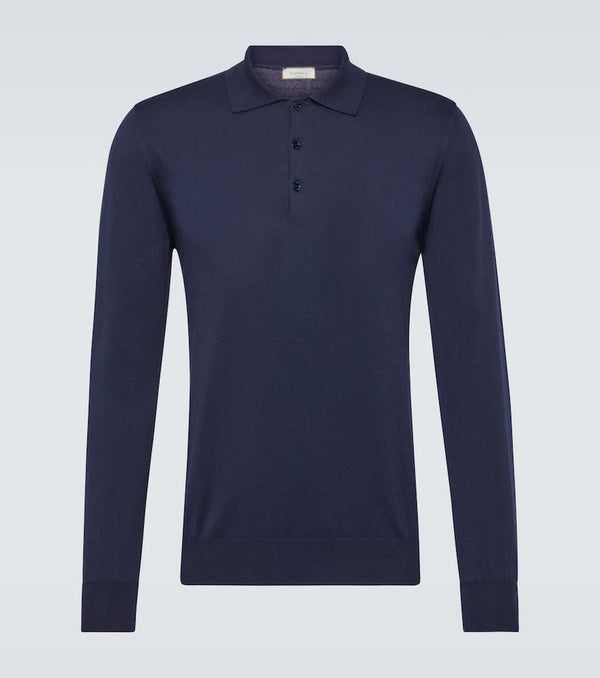 Canali Cotton polo shirt