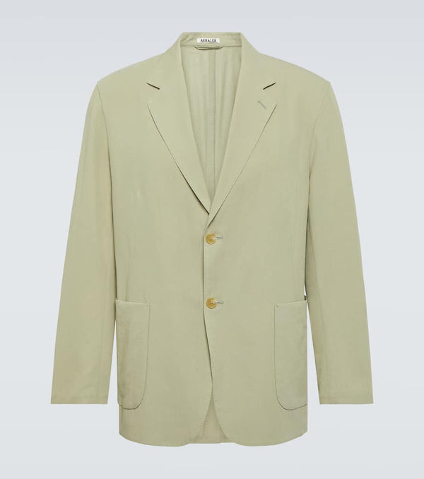 Auralee Cotton and silk blazer