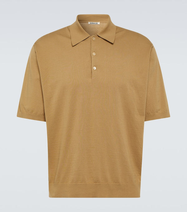 Auralee Cotton polo shirt