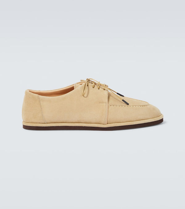 Auralee Suede Derby shoes