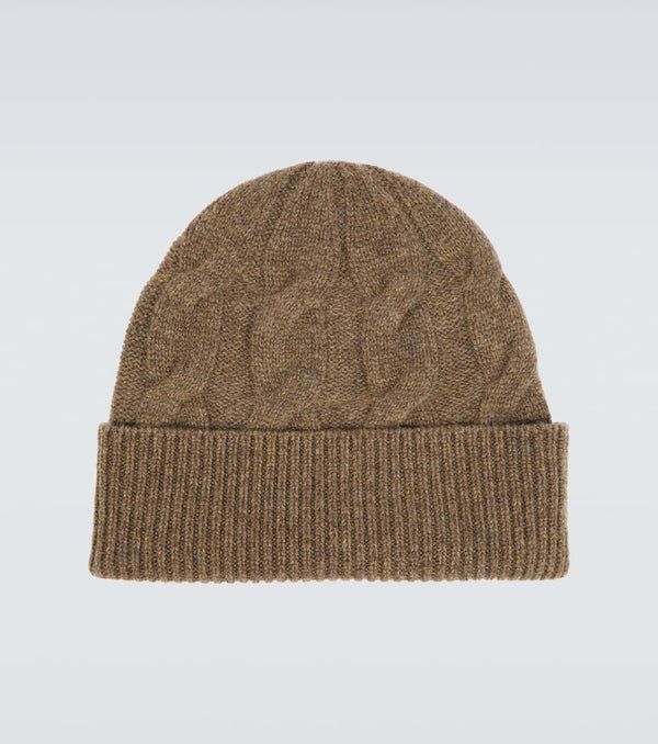 Le Kasha Abobo cable-knit cashmere beanie