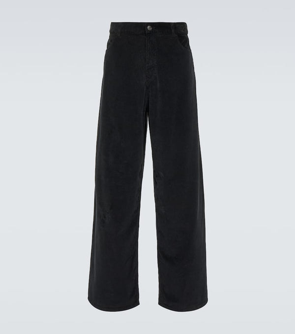 The Row Chani cotton corduroy wide-leg pants