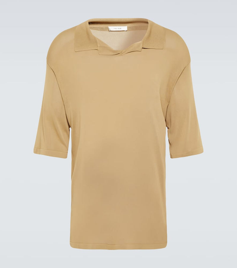 The Row Ken jersey polo shirt