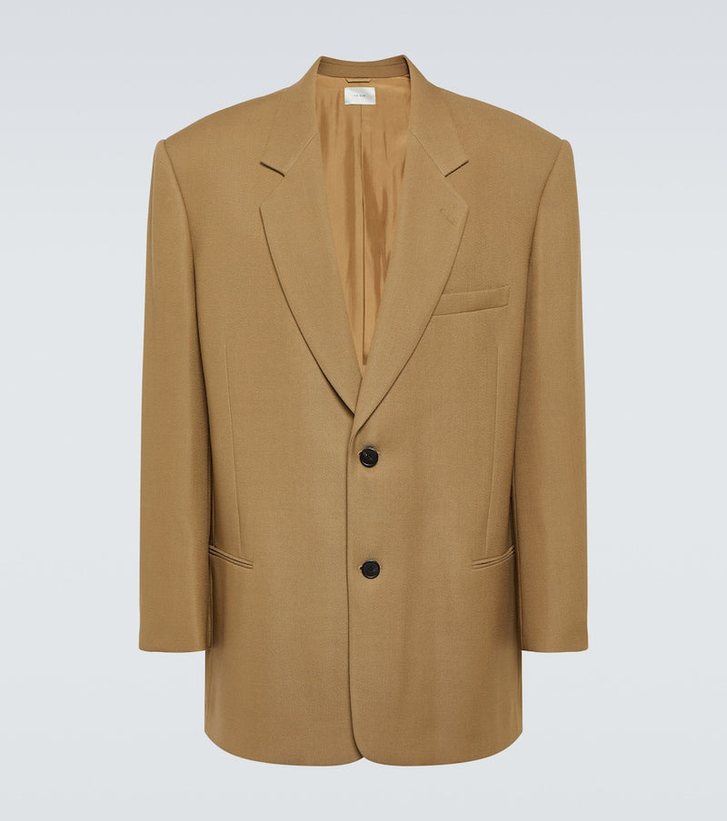 The Row Abram single-breasted virgin wool blazer