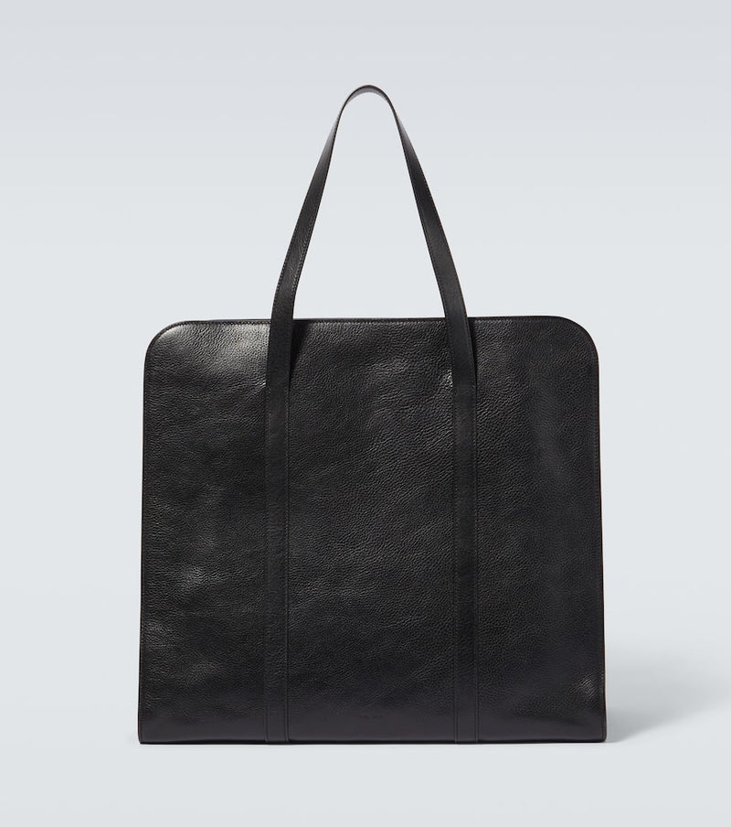 The Row Ben leather tote bag