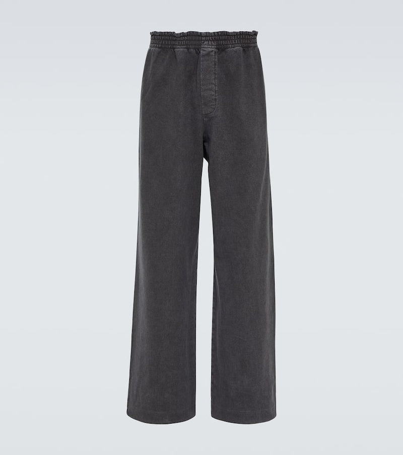 The Row Davide cotton-blend sweatpants