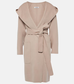 S Max Mara Priscilla virgin wool wrap coat