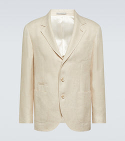 Brunello Cucinelli Linen, wool, and silk jacket