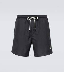 Brunello Cucinelli Logo swim trunks