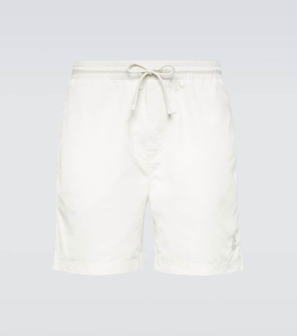 Brunello Cucinelli Logo swim shorts