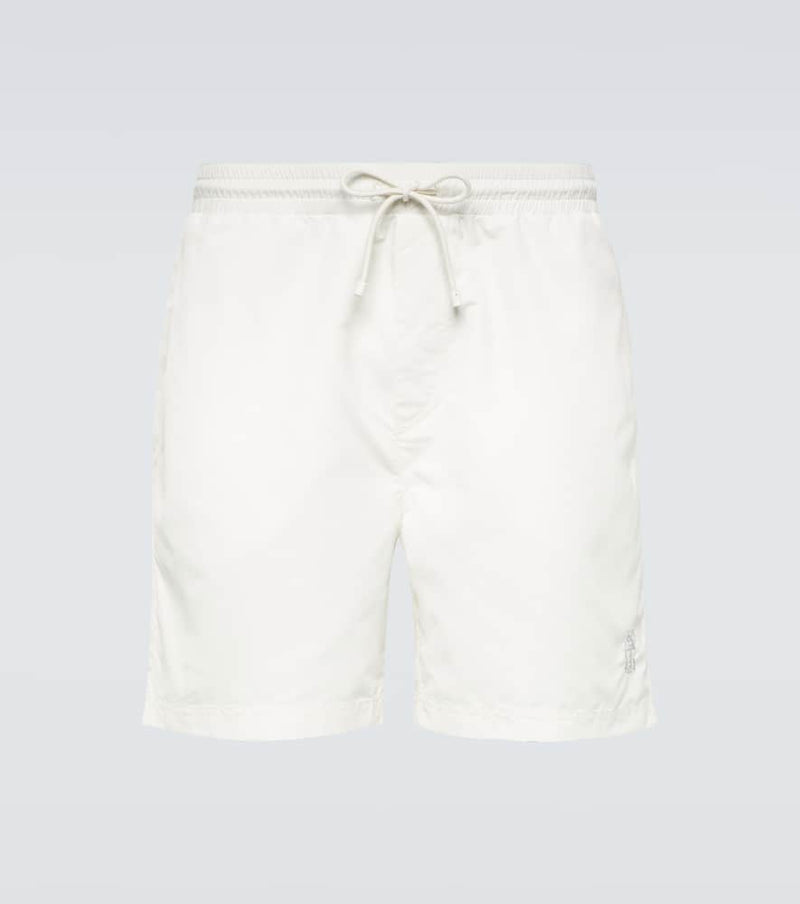 Brunello Cucinelli Logo swim shorts