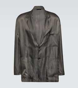 Giorgio Armani Jacquard suit jacket