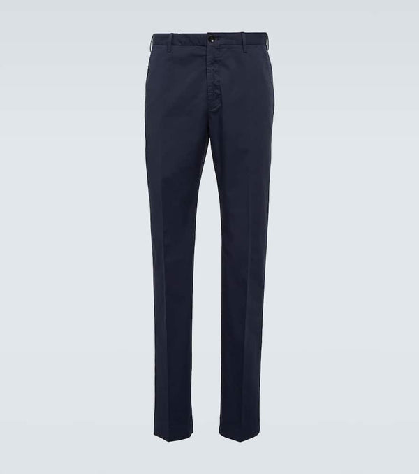 Incotex Cotton-blend straight pants