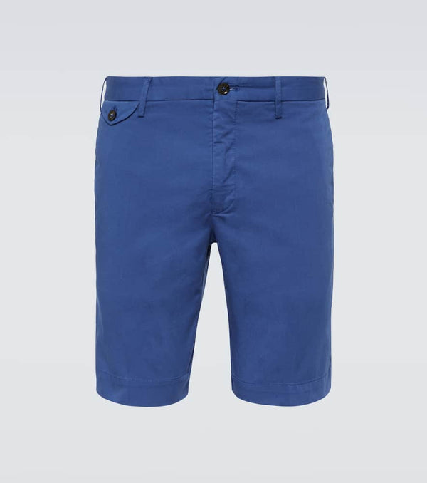 Incotex Cotton-blend slim shorts