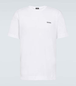 Zegna Logo cotton jersey T-shirt