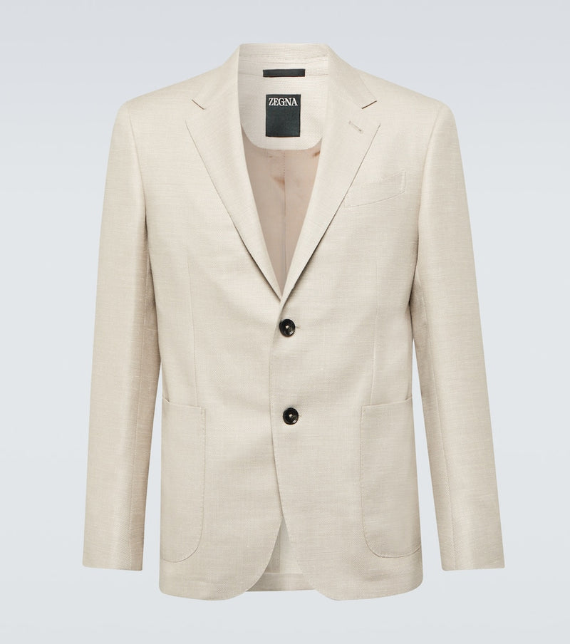 Zegna Wool-blend blazer