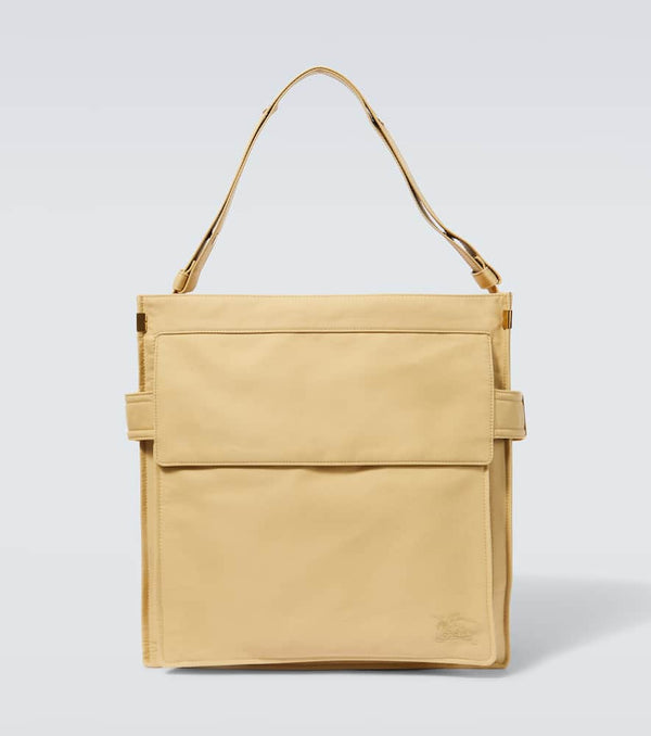 Burberry EKD canvas tote bag