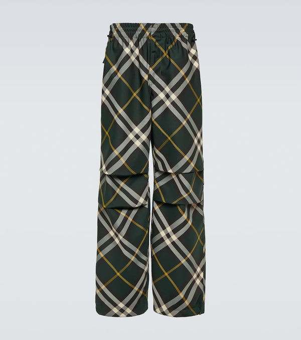 Burberry Burberry Check wide-leg pants