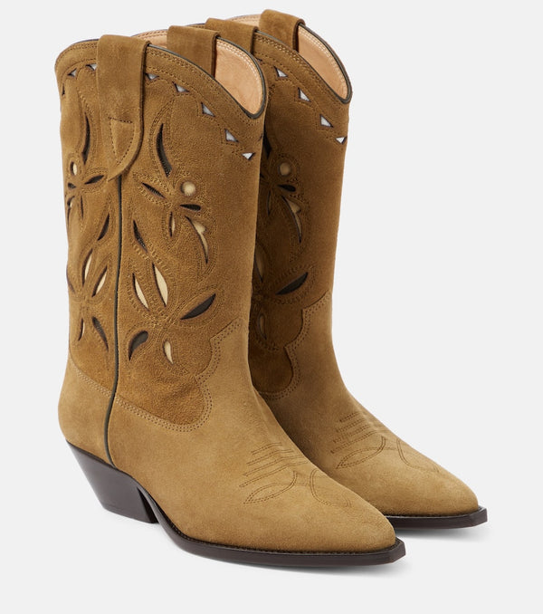 Isabel Marant Duerto suede cowboy boots