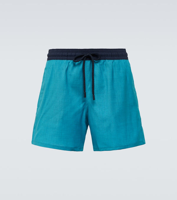 Vilebrequin x The Woolmark Company Magnus wool swim trunks