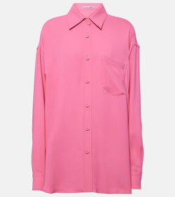 Stella McCartney Oversized crêpe shirt