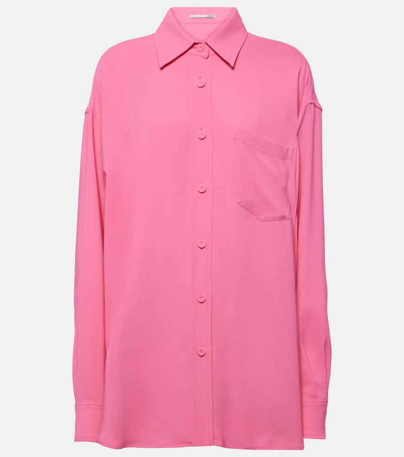 Stella McCartney Oversized crêpe shirt