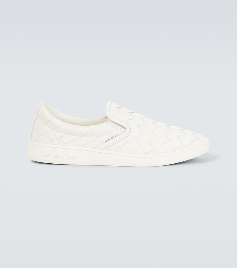 Bottega Veneta Sawyer leather slip-on sneakers