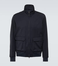 Herno Virgin wool bomber jacket