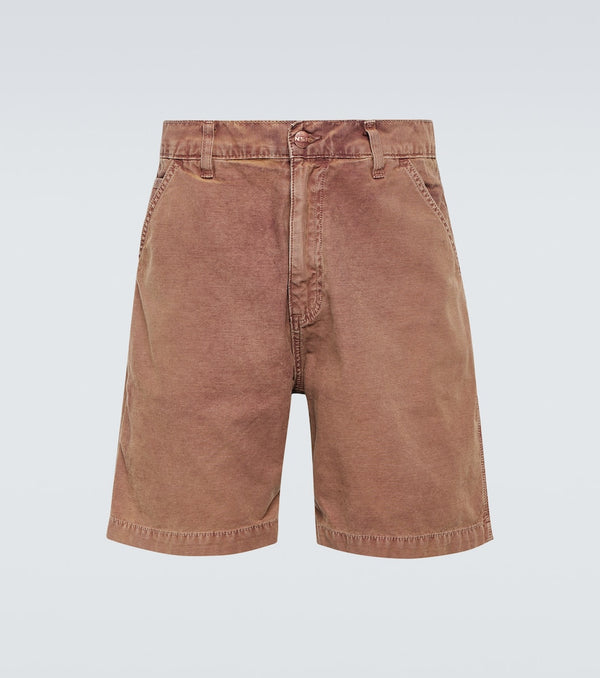 NotSoNormal Cotton canvas shorts