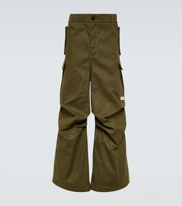 Marni Cotton-blend gabardine cargo pants