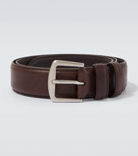 Loro Piana Alsavel leather belt