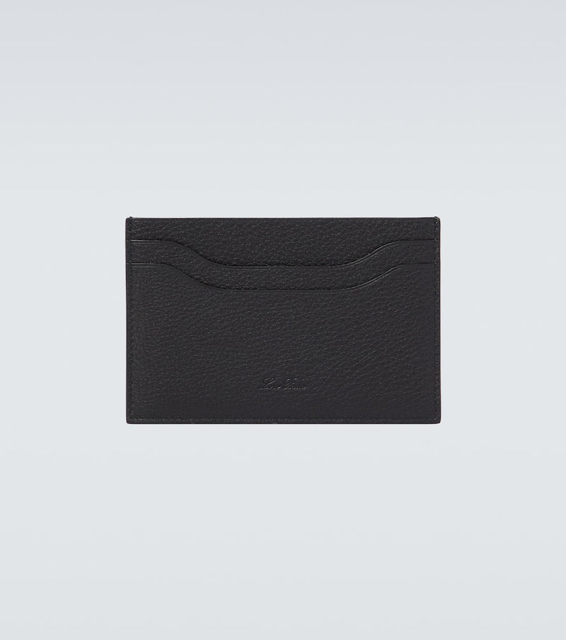 Loro Piana Extra leather card holder