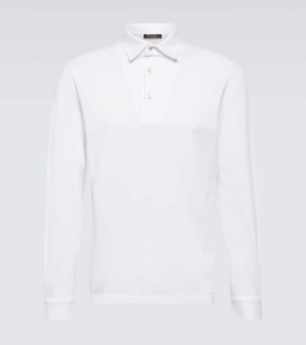 Loro Piana Cotton piqué polo shirt