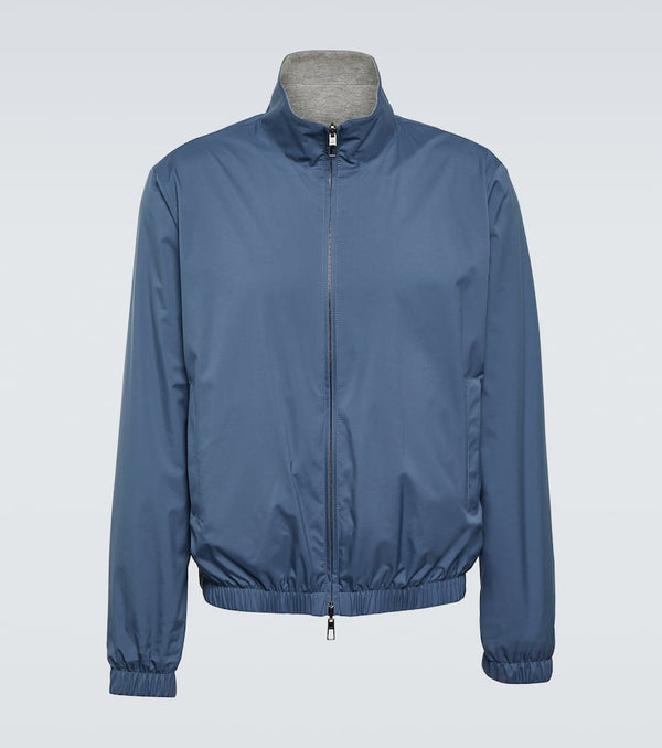 Loro Piana Windmate® reversible bomber jacket