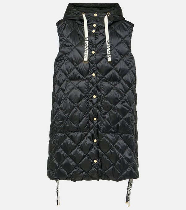 Max Mara The Cube Sisoft quilted down vest