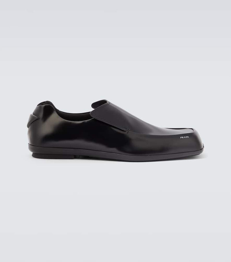 Prada Razor leather loafers