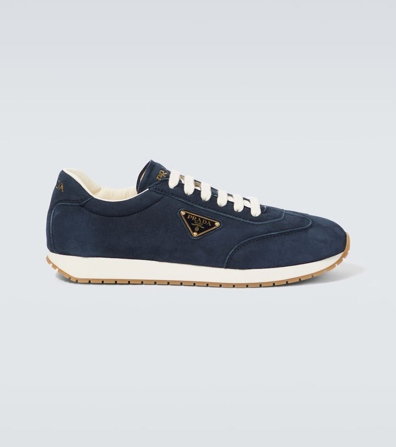 Prada Rank suede sneakers