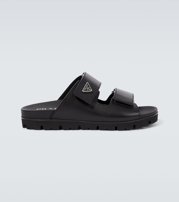 Prada Vit Sport leather sandals