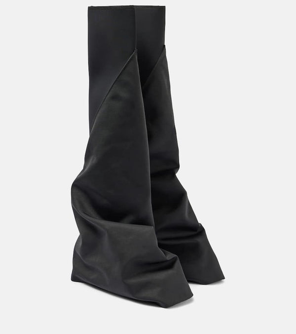 Rick Owens DRKSHDW Fetish knee-high boots