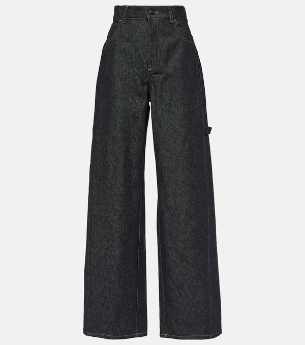 Max Mara Centro high-rise wide-leg jeans