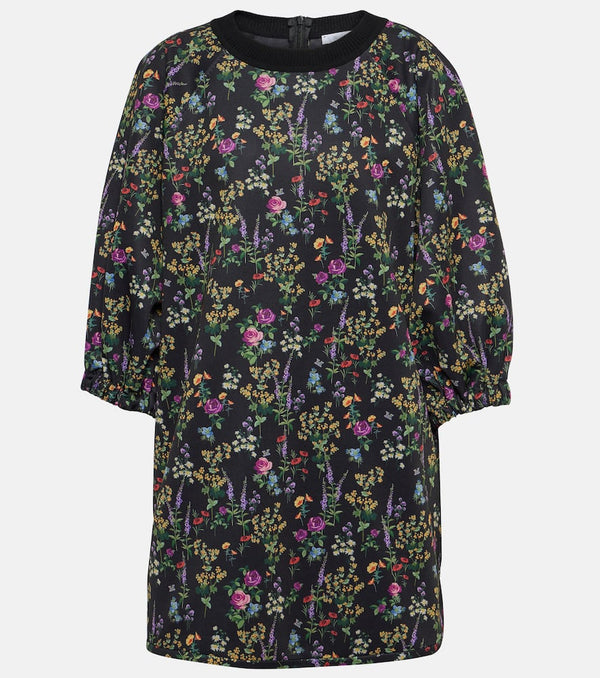 Max Mara Billy floral jersey minidress