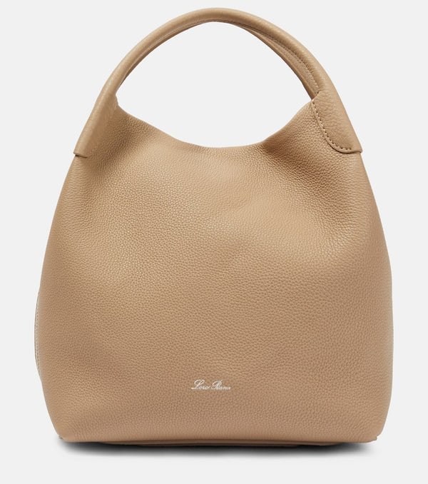 Loro Piana Bale Large leather tote bag