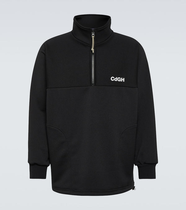 Comme des Garçons Homme Logo half-zip sweatshirt