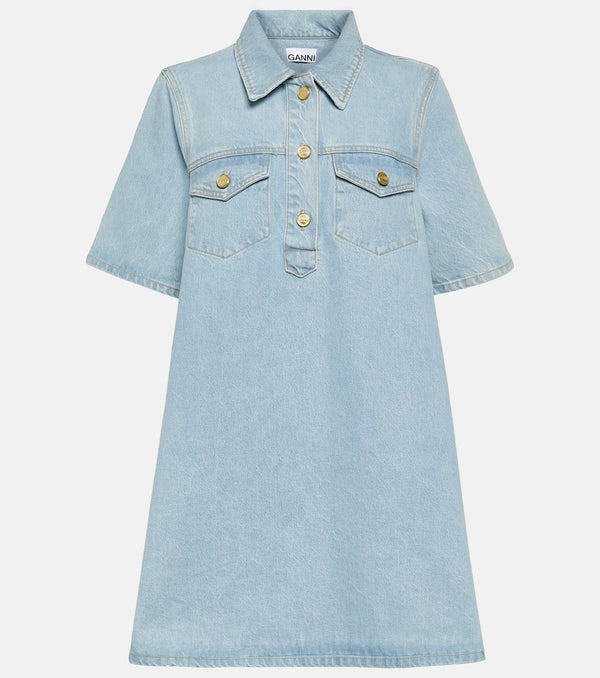 Ganni Denim minidress