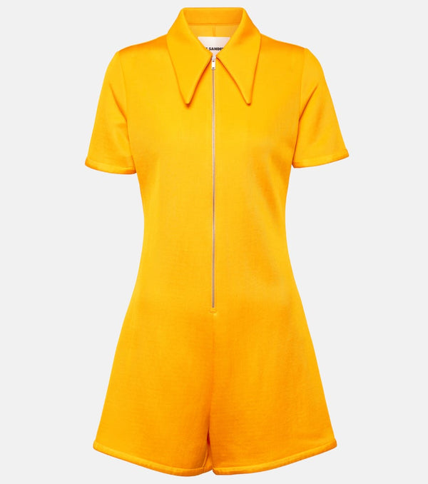 Jil Sander Jersey playsuit